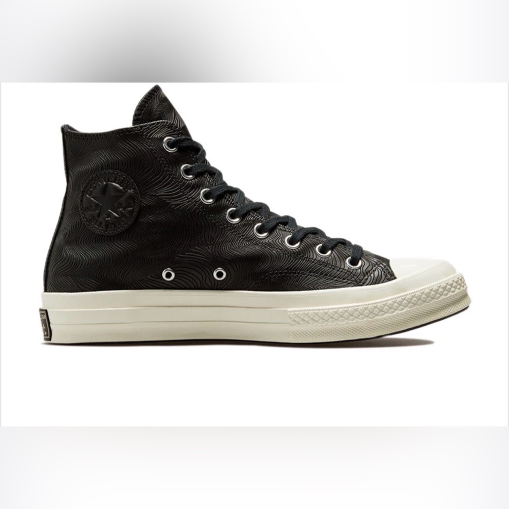 Converse Chuck 70 High‘Black Embossed Unisex Men’s 7.5 Women’s 9.5 High-Tops New